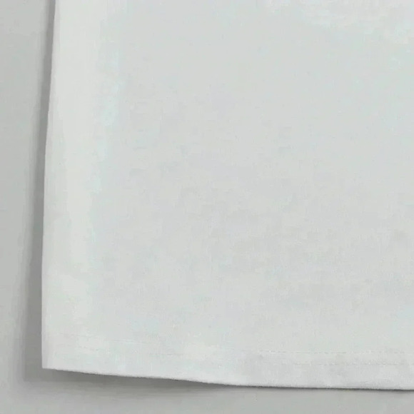 White Casual Women's Summer Tee - Picture 3 of 3